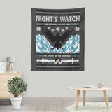 The Sweater in the Darkness - Wall Tapestry