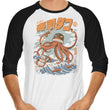 The Tako Sushi - 3/4 Sleeve Raglan T-Shirt