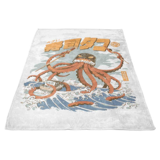 The Tako Sushi - Fleece Blanket