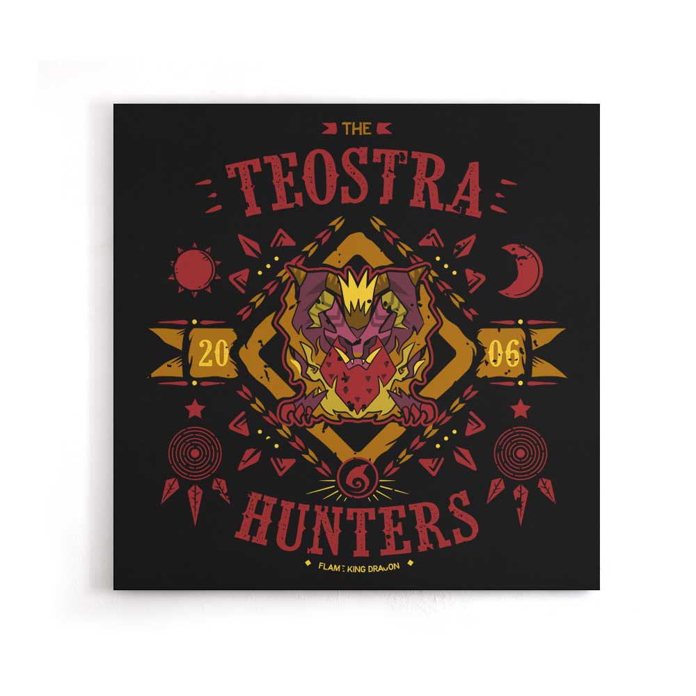 The Teostra Hunters - Canvas Print