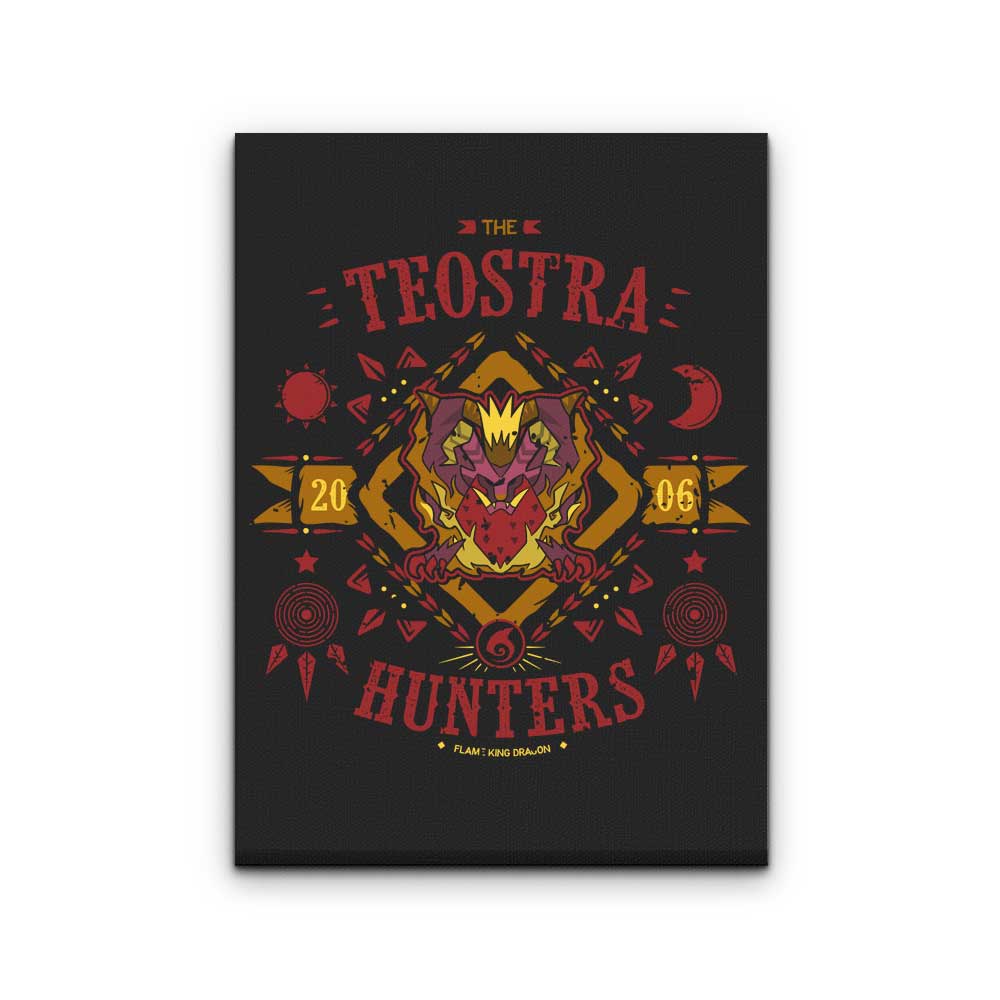 The Teostra Hunters - Canvas Print