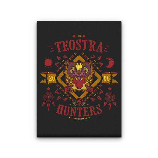 The Teostra Hunters - Canvas Print