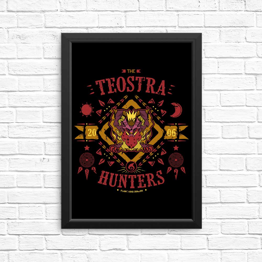 The Teostra Hunters - Posters & Prints