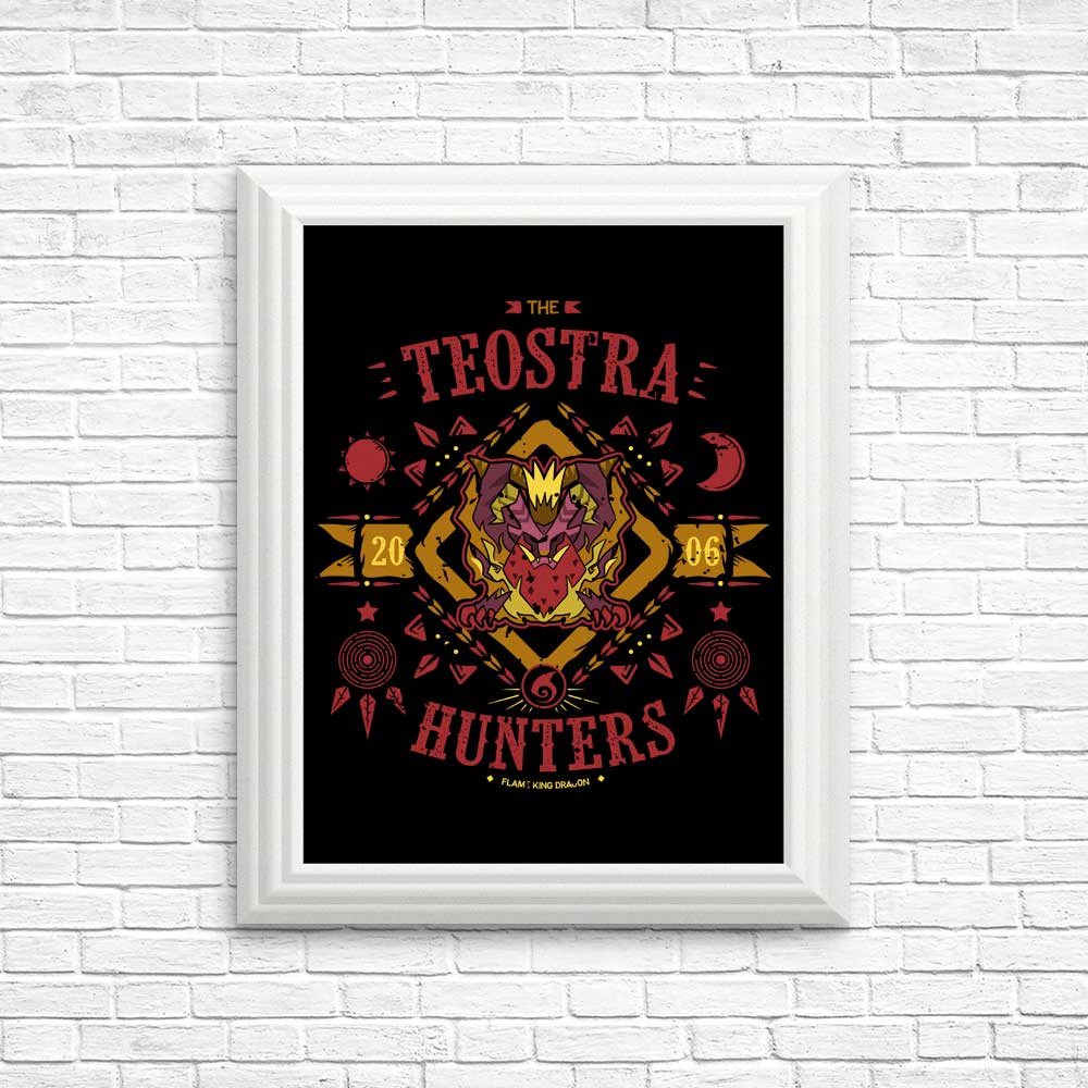 The Teostra Hunters - Posters & Prints