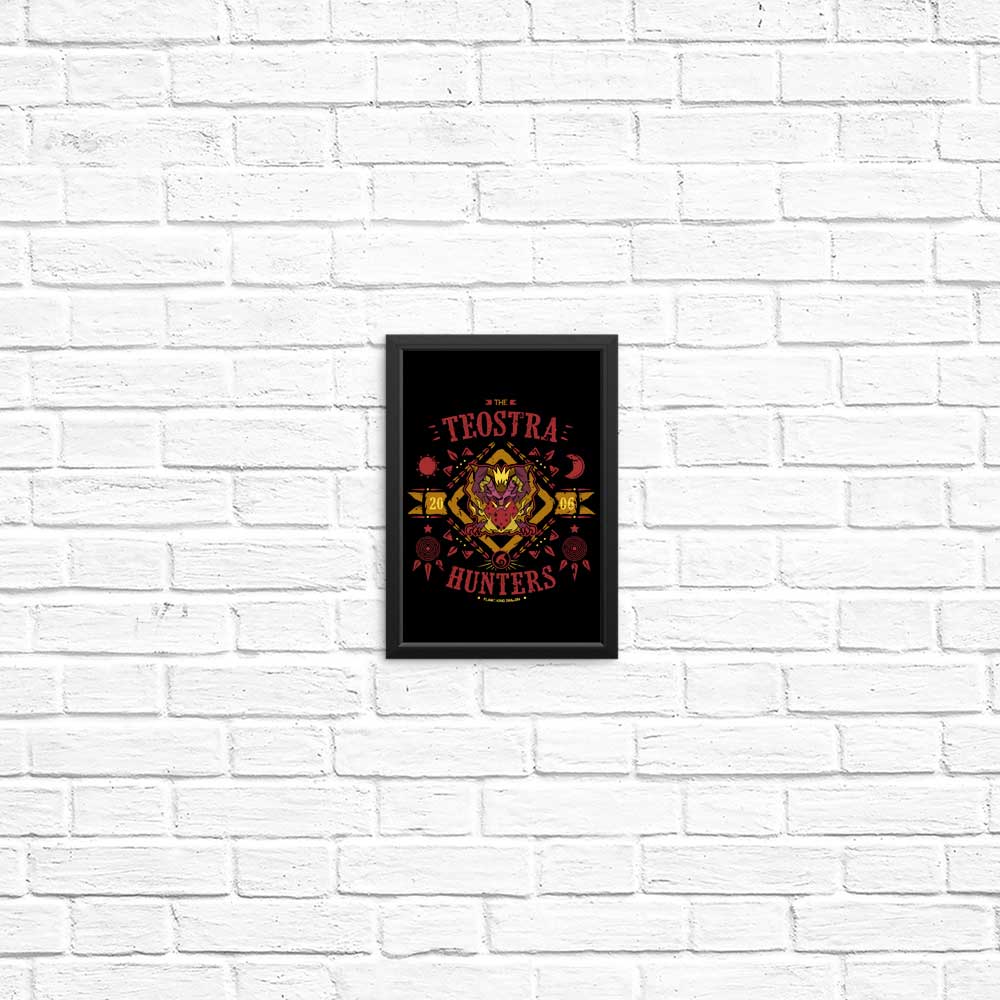 The Teostra Hunters - Posters & Prints