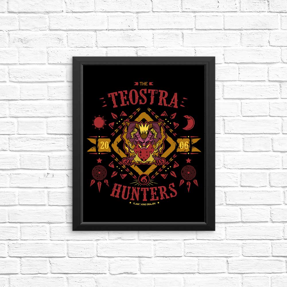 The Teostra Hunters - Posters & Prints