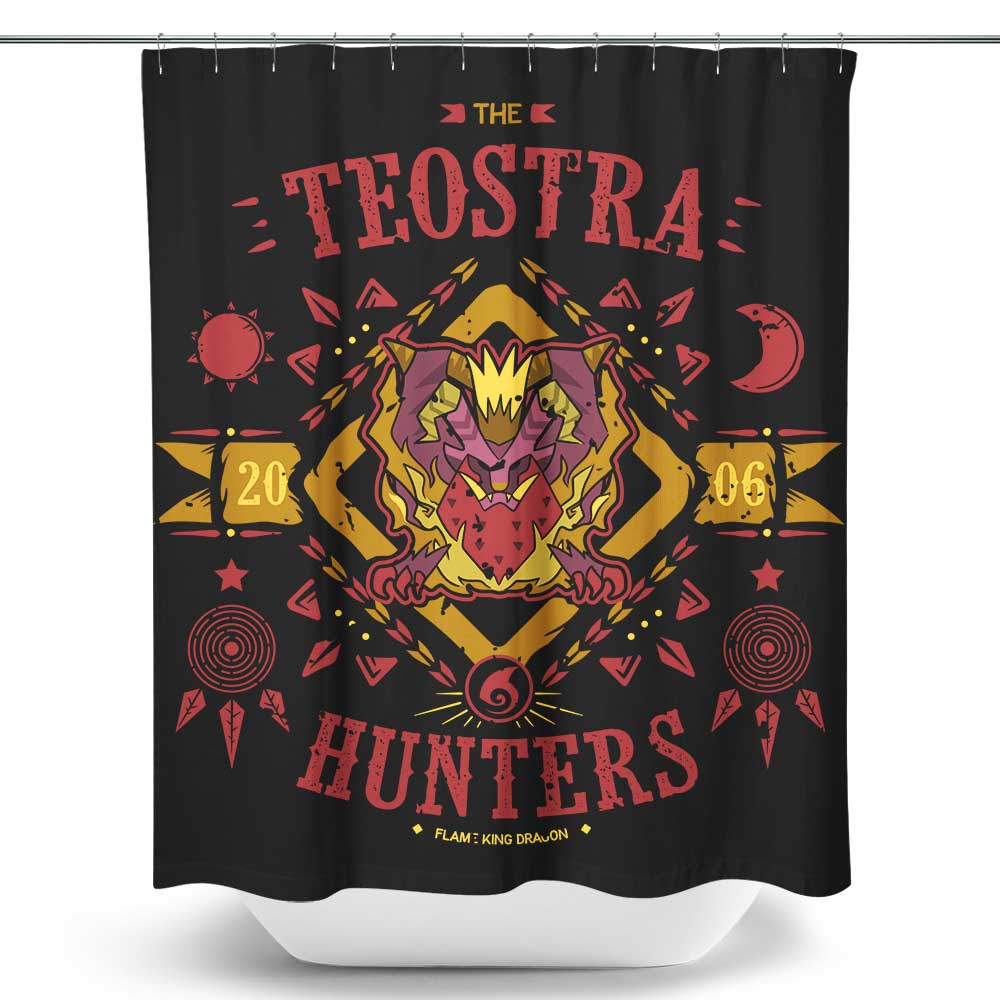 The Teostra Hunters - Shower Curtain