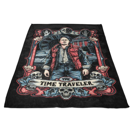 The Time Traveler - Fleece Blanket