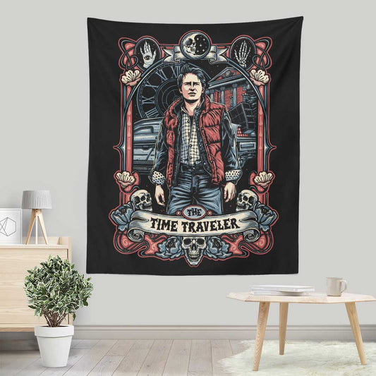 The Time Traveler - Wall Tapestry