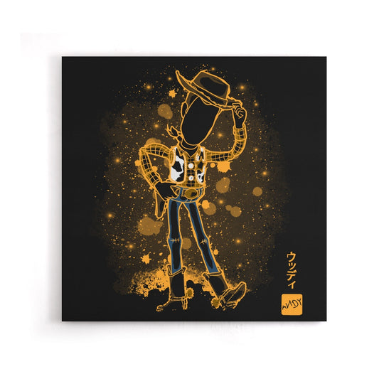 The Toy Cowboy - Canvas Print