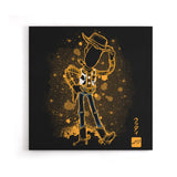 The Toy Cowboy - Canvas Print