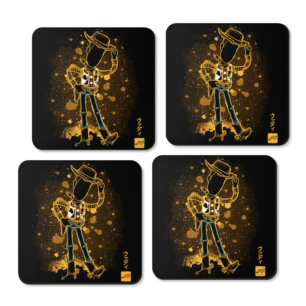 The Toy Cowboy - Coasters