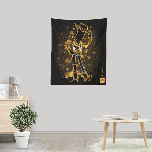 The Toy Cowboy - Wall Tapestry