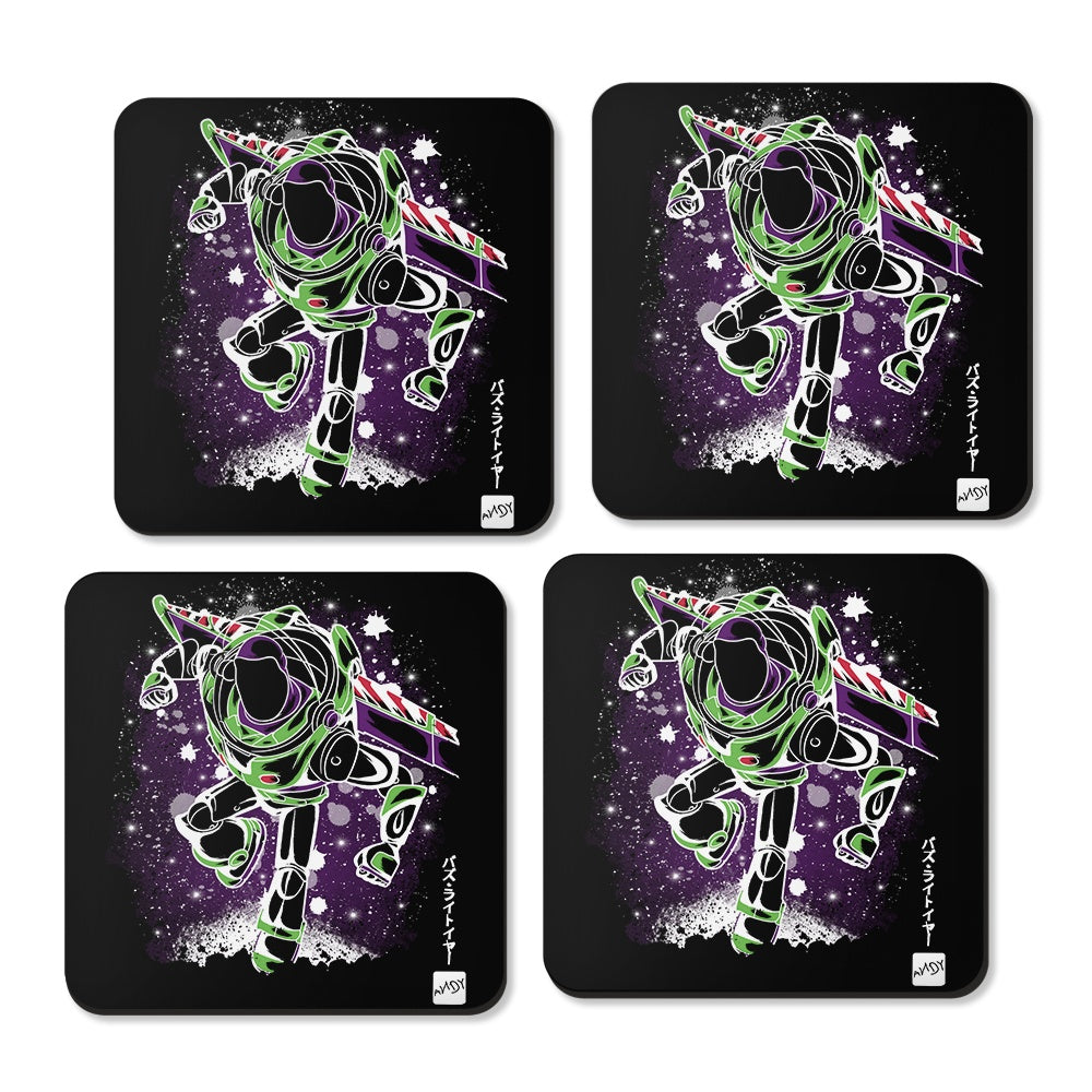 The Toy Space Ranger - Coasters