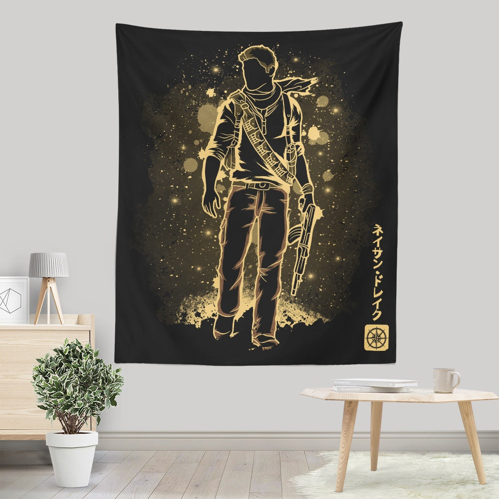 The Treasure Hunter - Wall Tapestry
