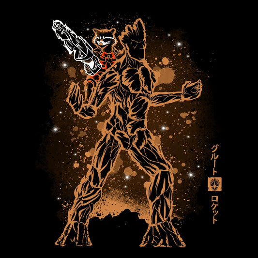 The Tree and Raccoon - Coasters