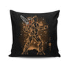The Tree and Raccoon - Throw Pillow