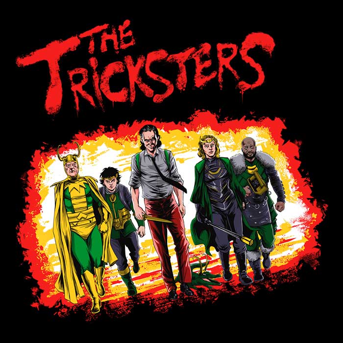 The Tricksters - 3/4 Sleeve Raglan T-Shirt