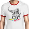 The Ultimate Dino Battle - Ringer T-Shirt