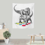 The Ultimate Dino Battle - Wall Tapestry
