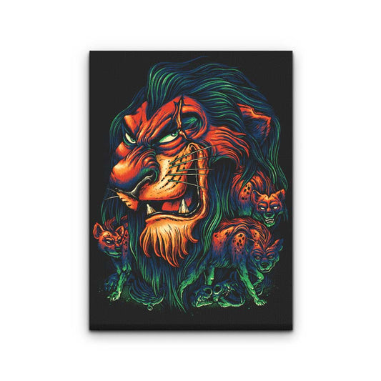 The Uncrowned King - Canvas Print