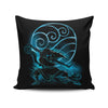 The Water Bender - Throw Pillow