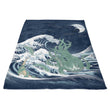The Wave of R'lyeh - Fleece Blanket
