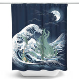 The Wave of R'lyeh - Shower Curtain