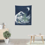 The Wave of R'lyeh - Wall Tapestry