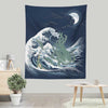The Wave of R'lyeh - Wall Tapestry