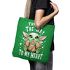 The Way to the Heart - Tote Bag