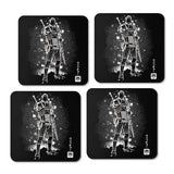 The White Wolf (Alt) - Coasters