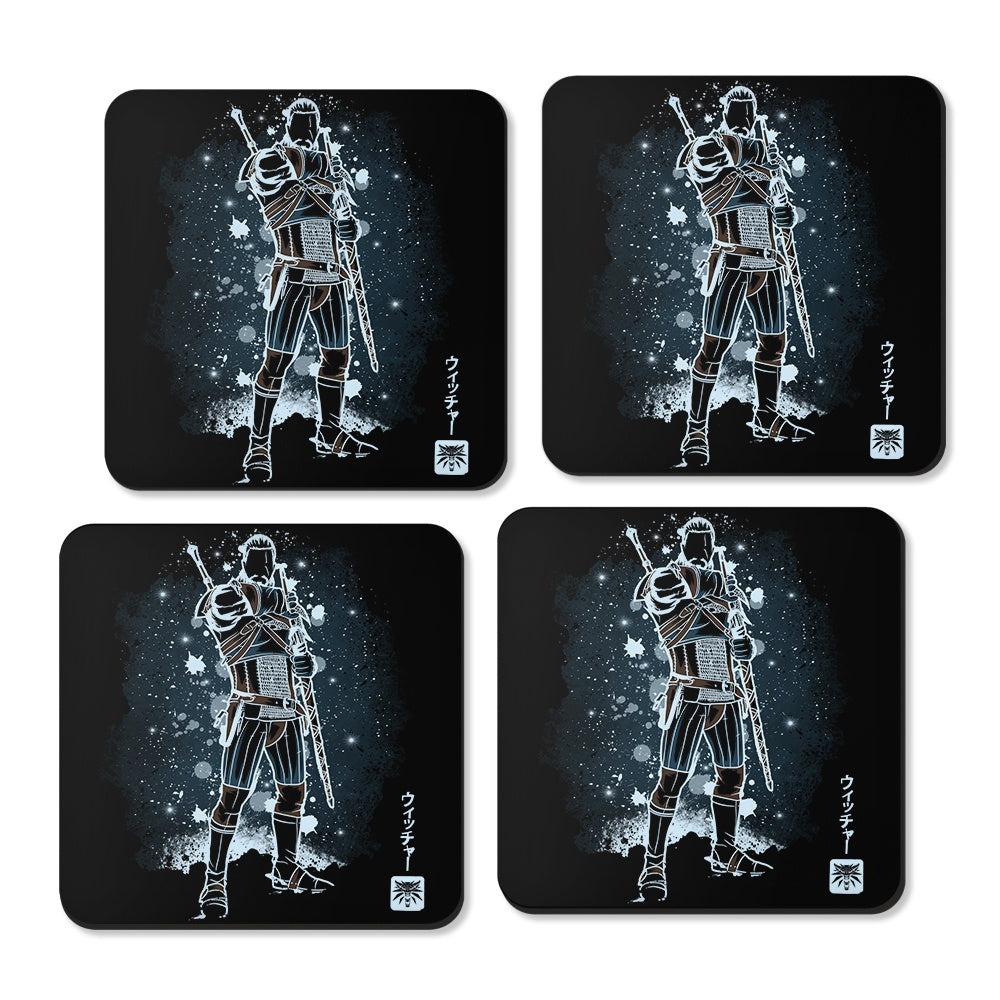The White Wolf - Coasters