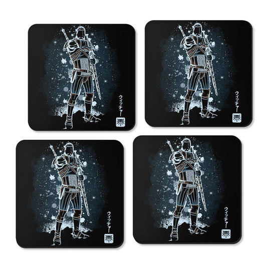 The White Wolf - Coasters