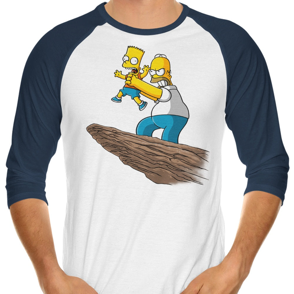 The Why You Little...King - 3/4 Sleeve Raglan T-Shirt