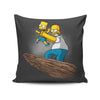 The Why You Little...King - Throw Pillow