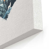 The Wild Heart Howls - Canvas Print