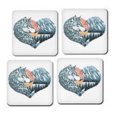 The Wild Heart Howls - Coasters