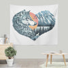 The Wild Heart Howls - Wall Tapestry