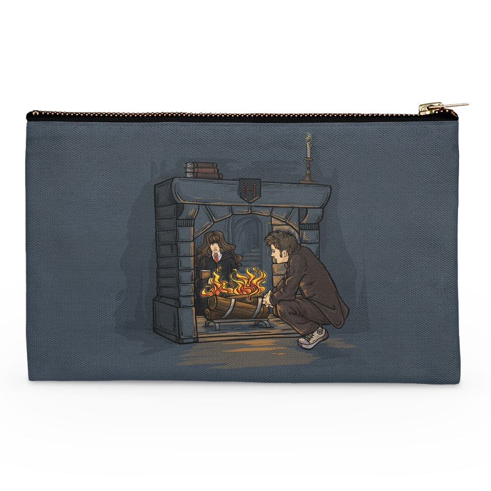 The Witch in the Fireplace - Accessory Pouch