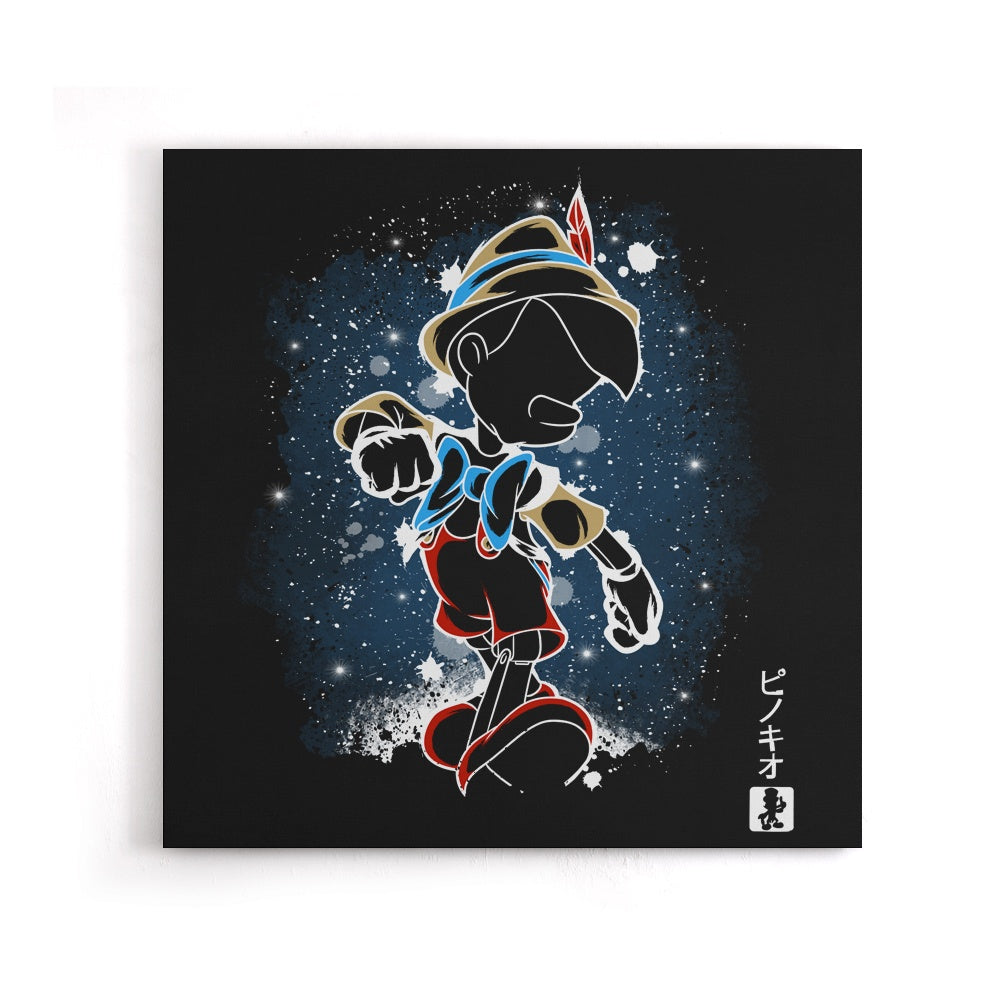 The Wooden Boy - Canvas Print