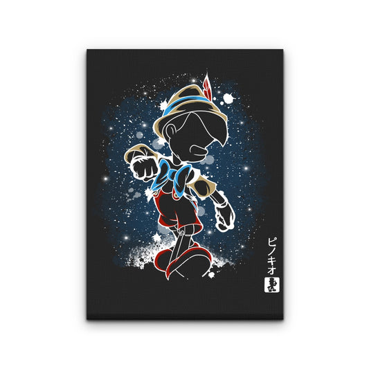 The Wooden Boy - Canvas Print