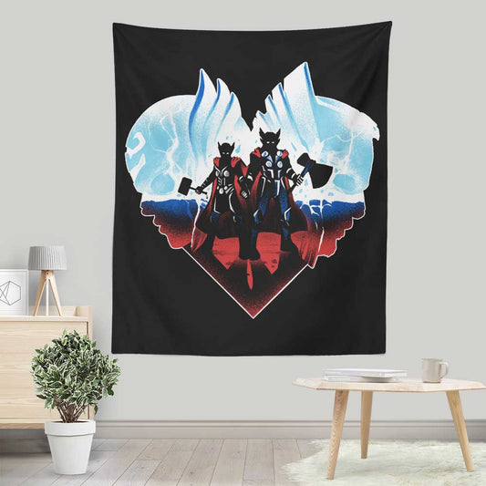 The Worthy - Wall Tapestry