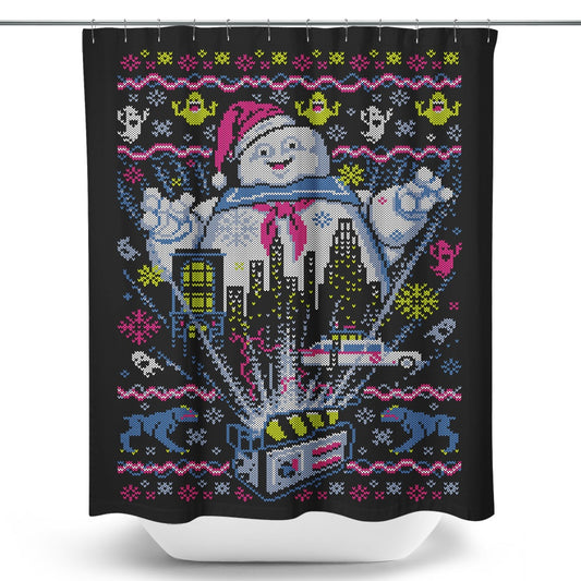 There is No Santa - Shower Curtain