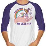 There it Goes - 3/4 Sleeve Raglan T-Shirt