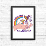 There it Goes - Posters & Prints