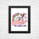 There it Goes - Posters & Prints