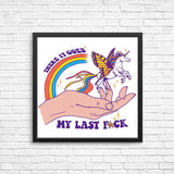 There it Goes - Posters & Prints