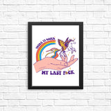 There it Goes - Posters & Prints