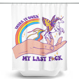 There it Goes - Shower Curtain